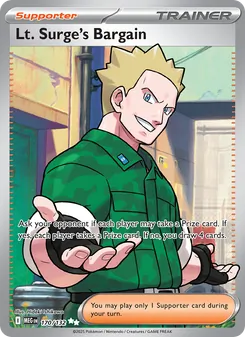 Kaart Lt. Surge's Bargain