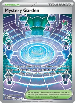 Kaart Mystery Garden