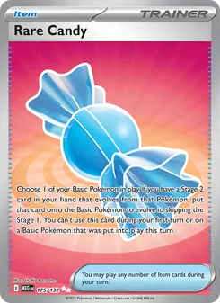 Kaart Rare Candy