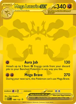 Kaart Mega Lucario ex