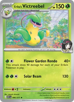 Kaart Erika's Victreebel