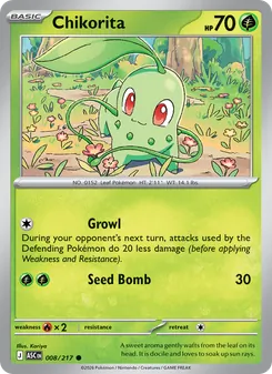 Kaart Chikorita