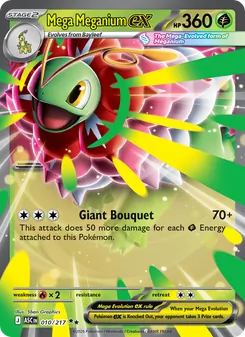 Kaart Mega Meganium ex