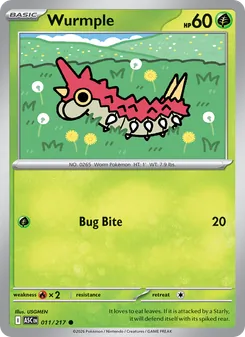 Kaart Wurmple