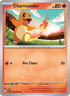 Kaart Charmander