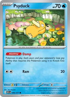 Kaart Psyduck