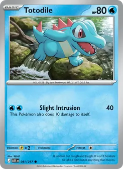 Kaart Totodile