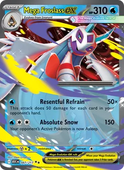 Kaart Mega Froslass ex