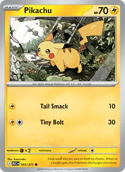 Kaart Pikachu