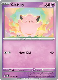 Kaart Clefairy