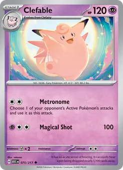 Kaart Clefable