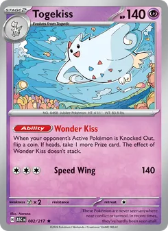 Kaart Togekiss