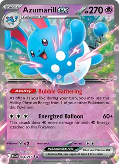 Kaart Azumarill ex