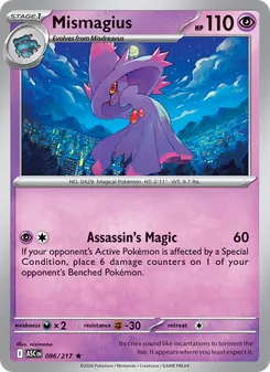 Kaart Mismagius