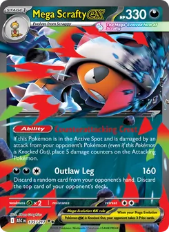 Kaart Mega Scrafty ex