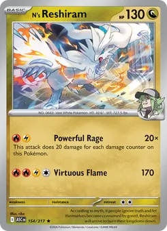 Kaart N's Reshiram