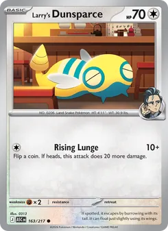 Kaart Larry's Dunsparce