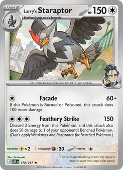 Kaart Larry's Staraptor