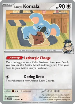 Kaart Larry's Komala