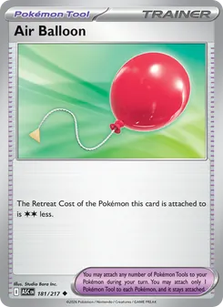Kaart Air Balloon