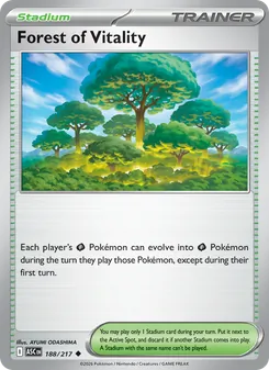 Kaart Forest of Vitality