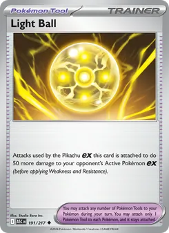 Kaart Light Ball