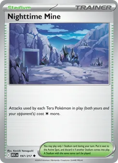Kaart Nighttime Mine