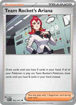 Kaart Team Rocket's Ariana