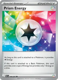 Kaart Prism Energy