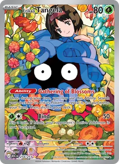 Kaart Erika's Tangela