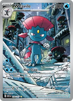 Kaart Weavile