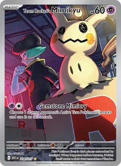 Kaart Team Rocket's Mimikyu