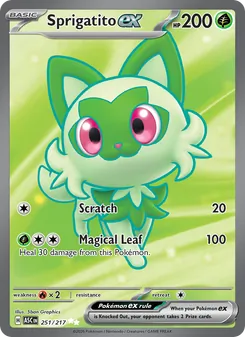 Kaart Sprigatito ex
