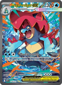 Kaart Mega Feraligatr ex