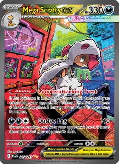 Kaart Mega Scrafty ex