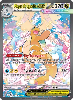Kaart Mega Dragonite ex