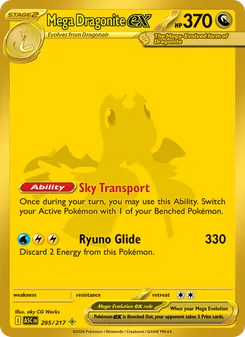 Kaart Mega Dragonite ex