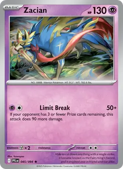 Kaart Zacian