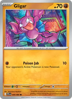 Kaart Gligar