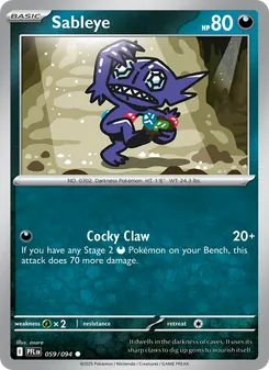 Kaart Sableye