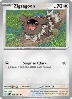 Kaart Zigzagoon