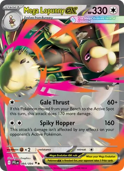 Kaart Mega Lopunny ex