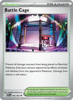 Kaart Battle Cage