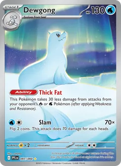 Kaart Dewgong