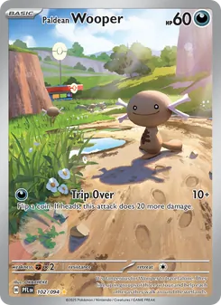 Kaart Paldean Wooper