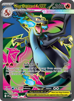 Kaart Mega Charizard X ex