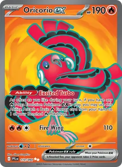 Kaart Oricorio ex