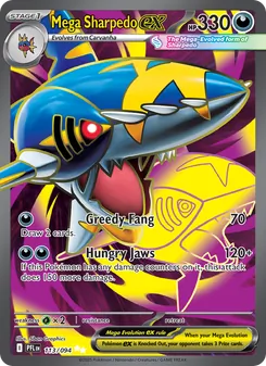 Kaart Mega Sharpedo ex