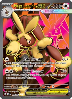 Kaart Mega Lopunny ex