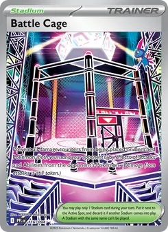 Kaart Battle Cage